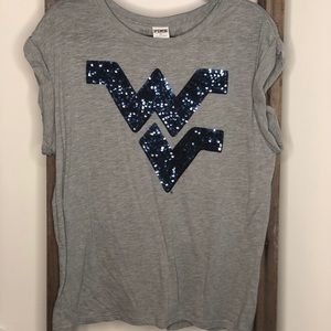 PINK Sequences WVU T shirt